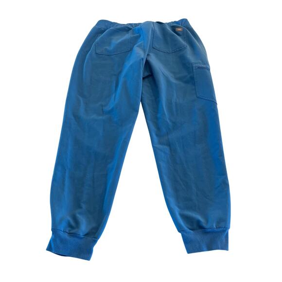 Figs Zamora Jogger Scrub Pants in Capri Blue size Large - Picture 2 of 8
